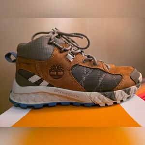 Timberland Kids' Tan and Gray Sneakers